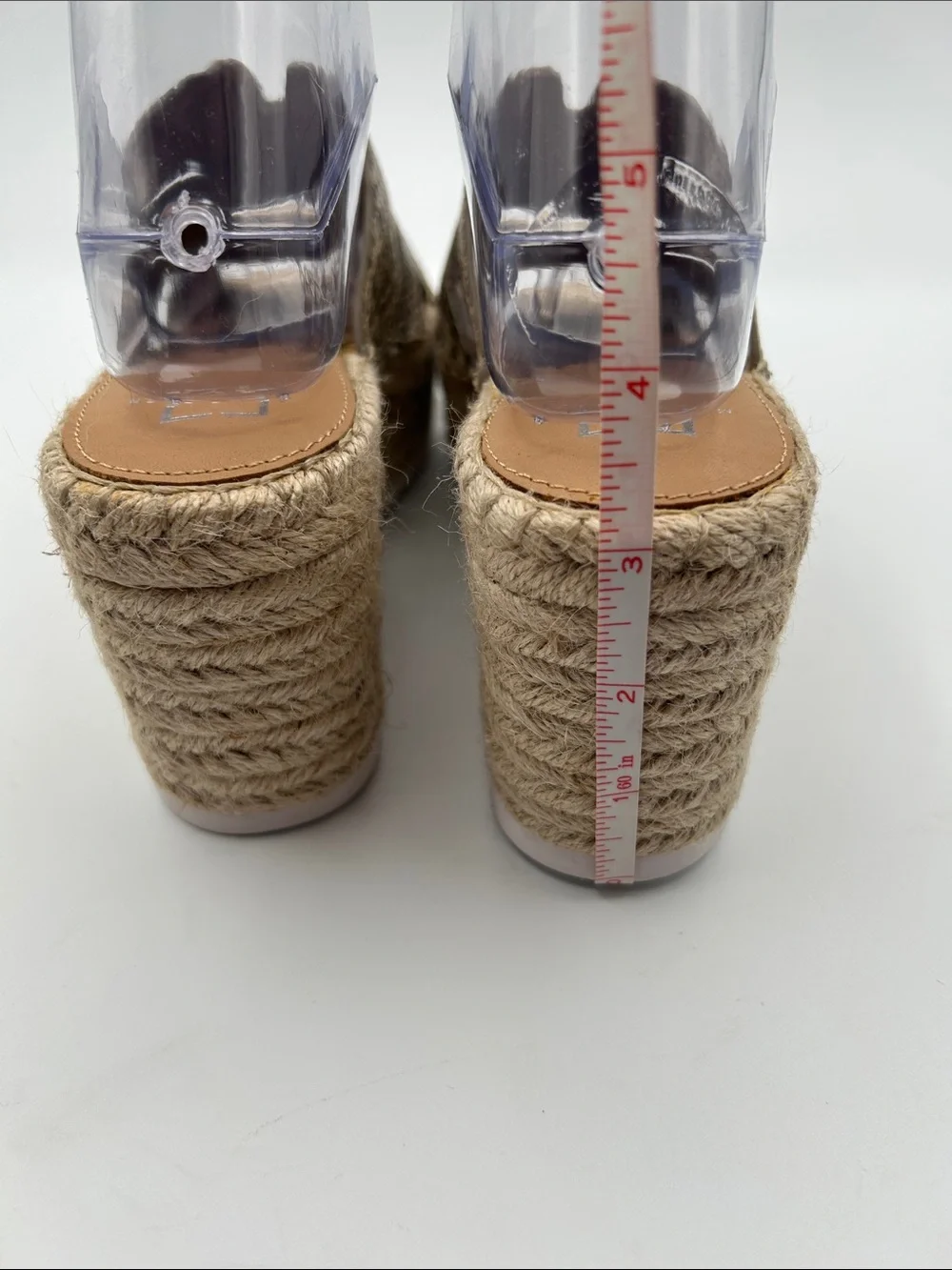Marc Fisher Snake-Print Espadrille Wedge Sandals - Beige/Black